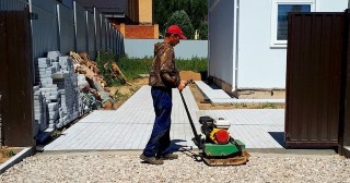 Устройство въезда на участок Сызрань, цена от 49735 руб.